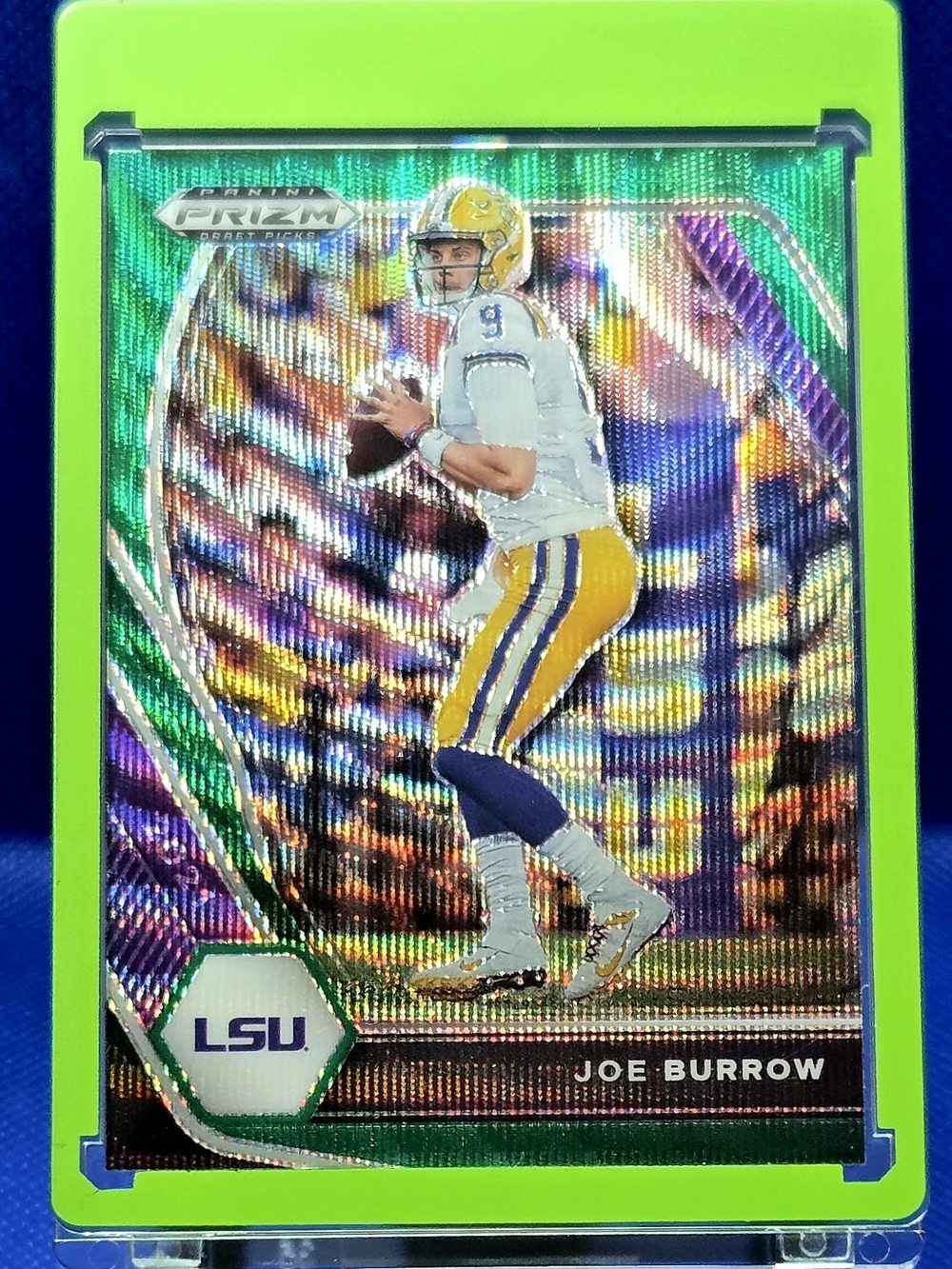 2021 Panini Prizm Draft Picks : Green Wave #3 Joe Burrow